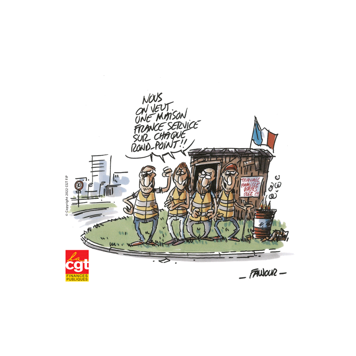 Dessin « MFS sur chaque rond-point »