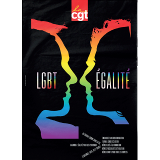 Affiche « LGBT Égalité Visages »