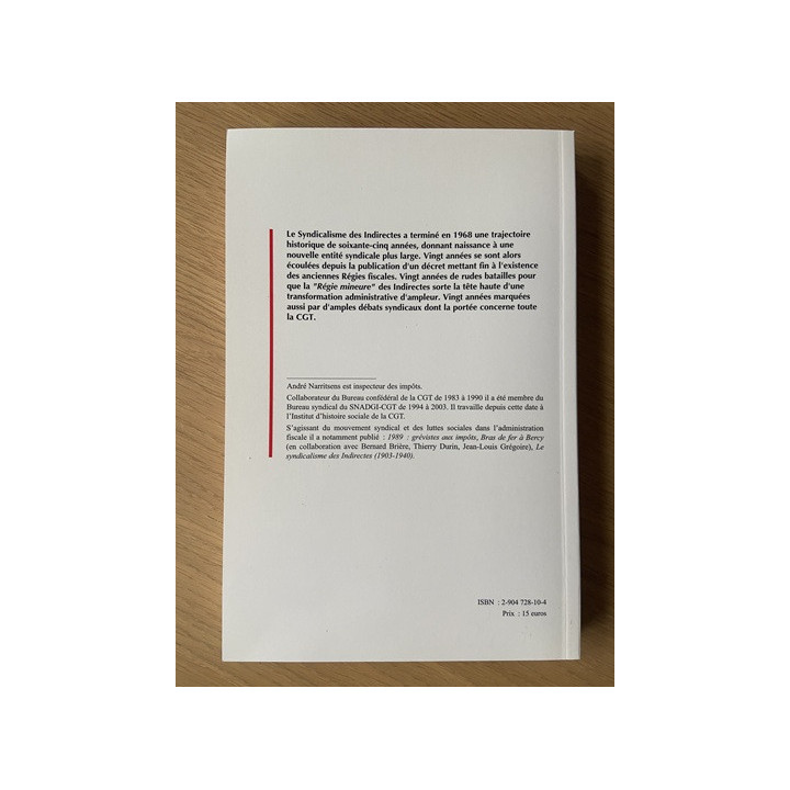 Le syndicalisme des indirectes (1940-1968)
