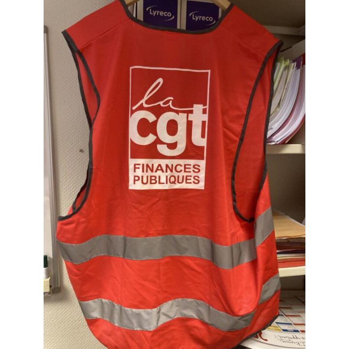Chasuble Bandes grises CGT Finances Publiques