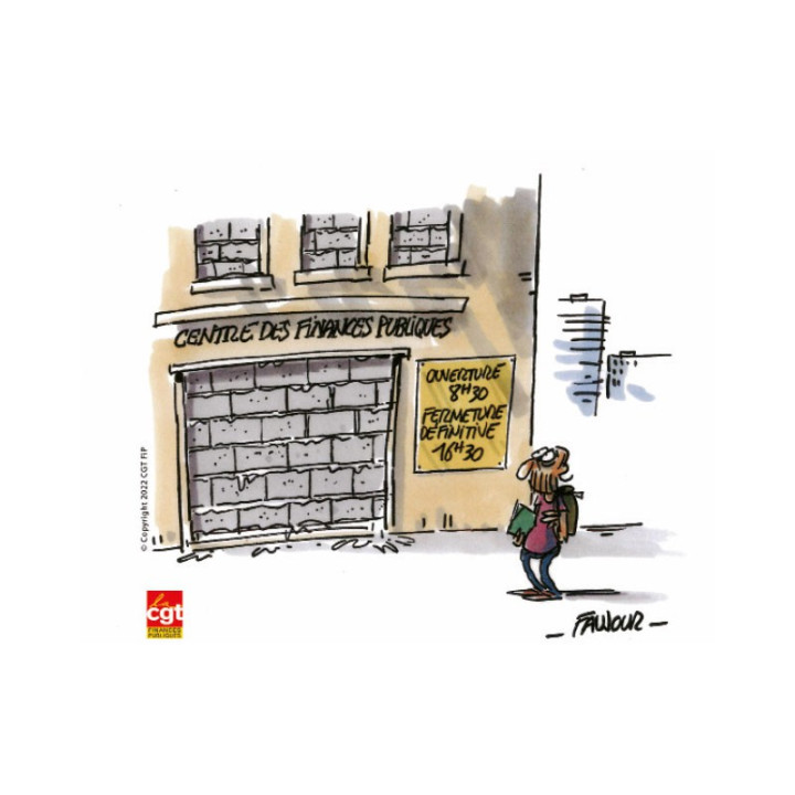 Flyer 5 « Renforcez la CGT Finances Publiques »