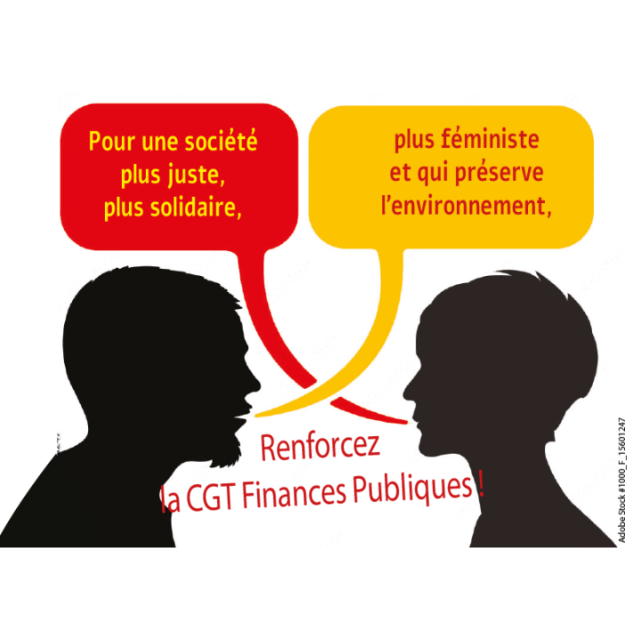 Flyer 6 « Renforcez la CGT Finances Publiques »