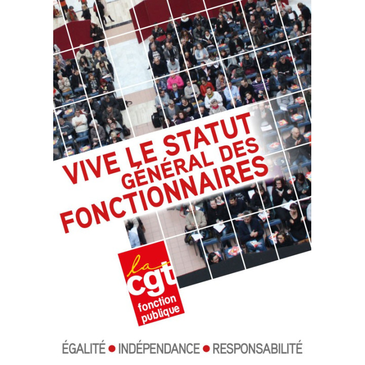 Livret « Vive le statut général des fonctionnaires »