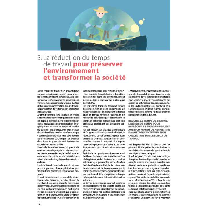 Livret « 32 Heures, C’est possible et urgent ! »