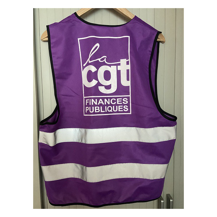 Chasuble Violet CGT Finances Publiques